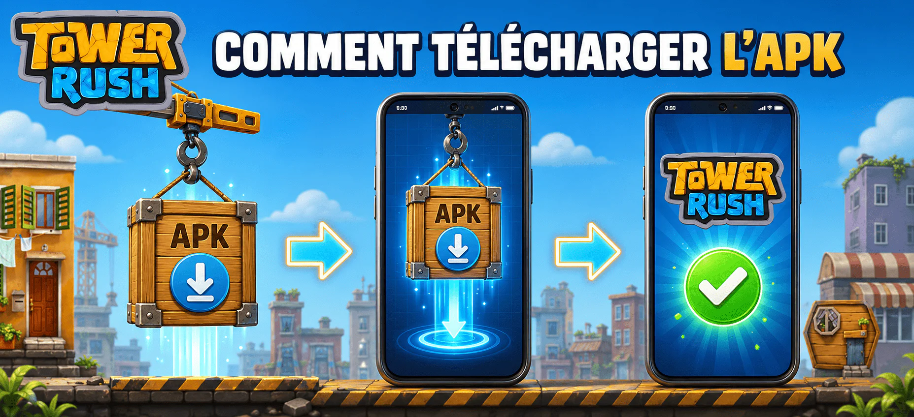 Comment télécharger Tower Rush APK