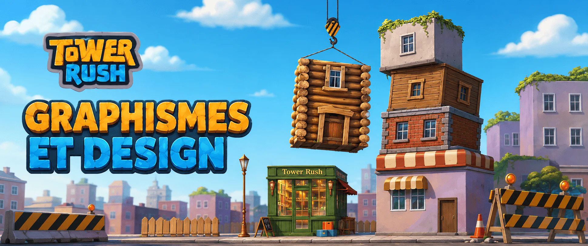 Graphismes et design de Tower Rush